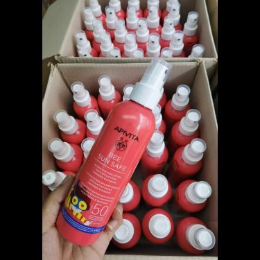 Apivita艾蜜塔兒童面部及身體防曬乳SPF50(200ml)
