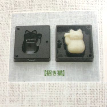 和菓子道具-貓型3款