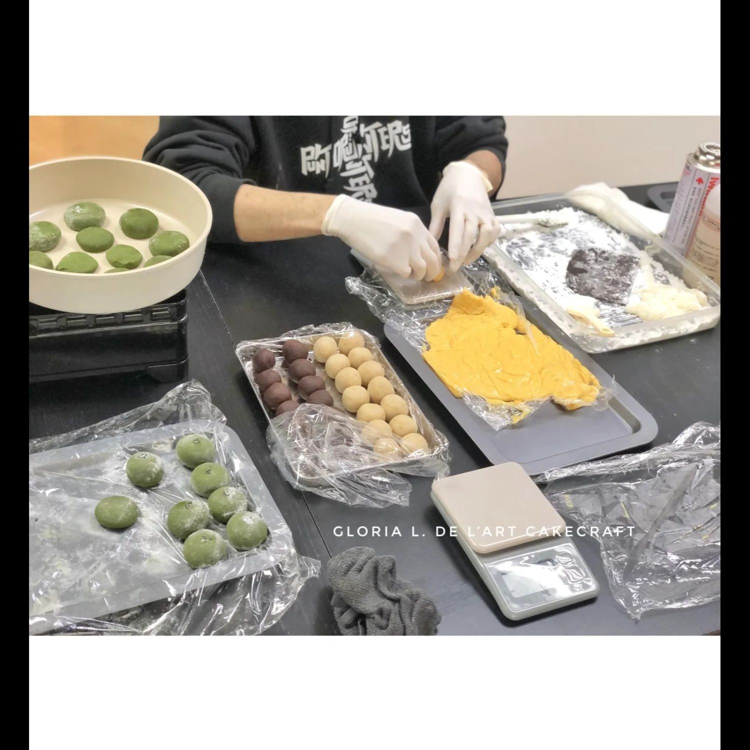 燒菓子-平鍋類體驗班 Yakigashi Beginner YKGS00 茶通, 六方燒