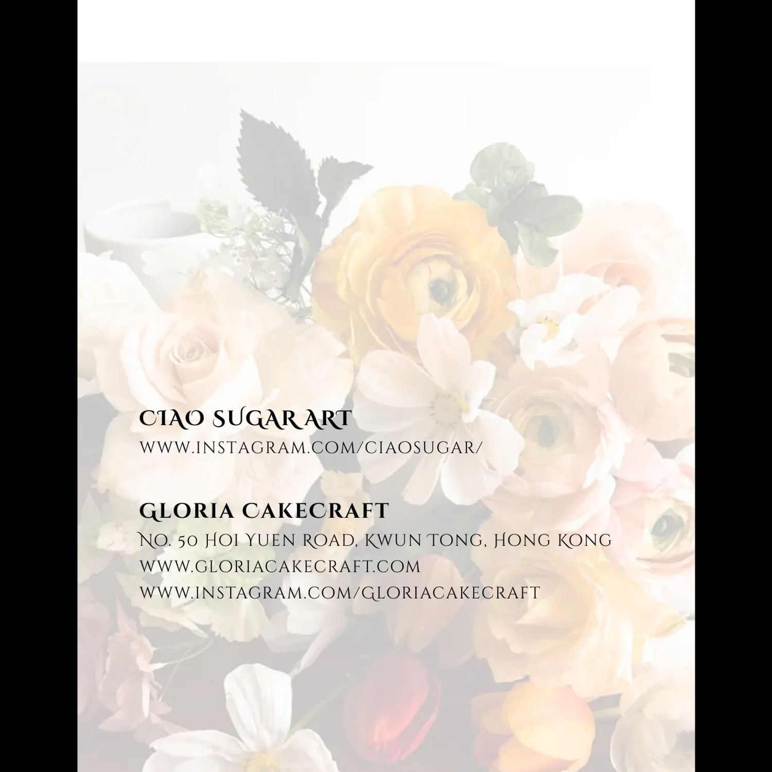 Wafer Flower Masterclass - Class A Beginner