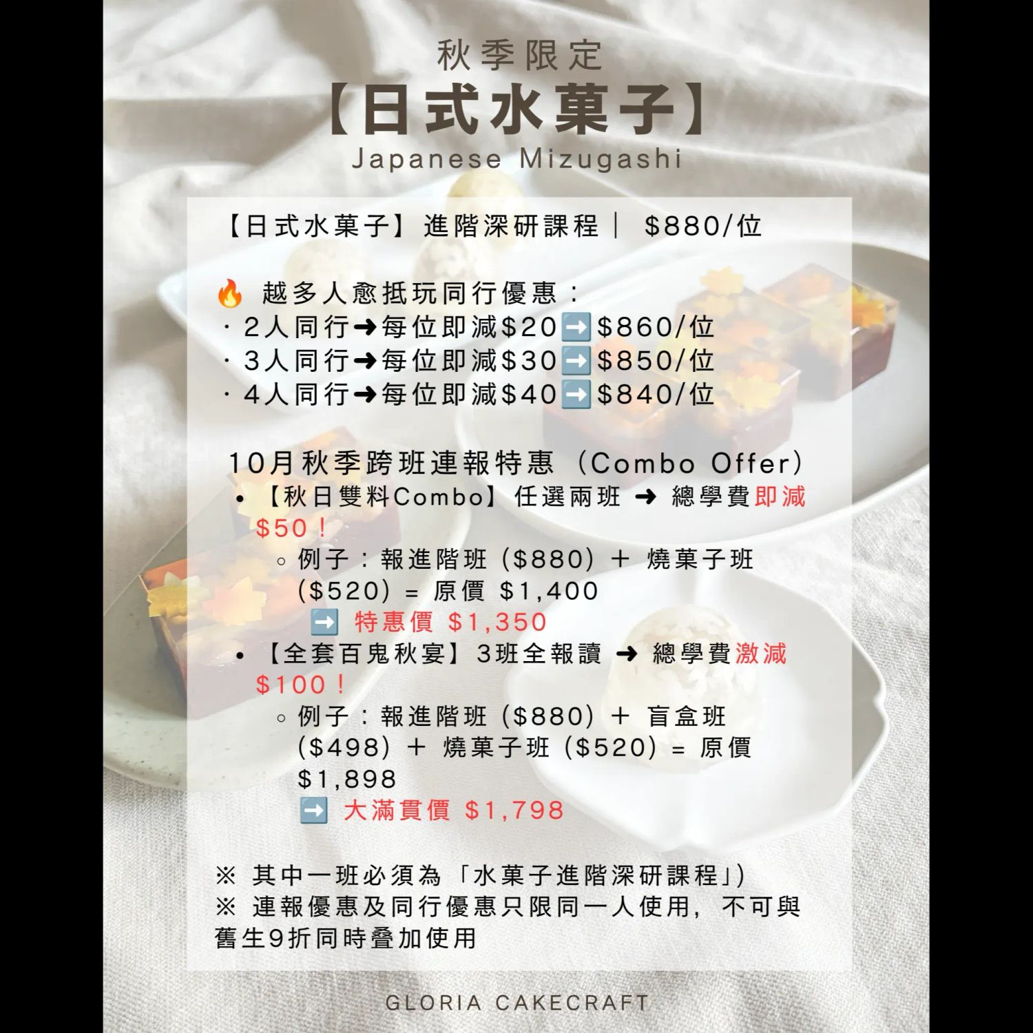 秋季限定 - 日式水菓子進階深研MZGS01