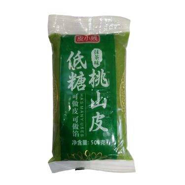低糖抹茶桃山皮500g