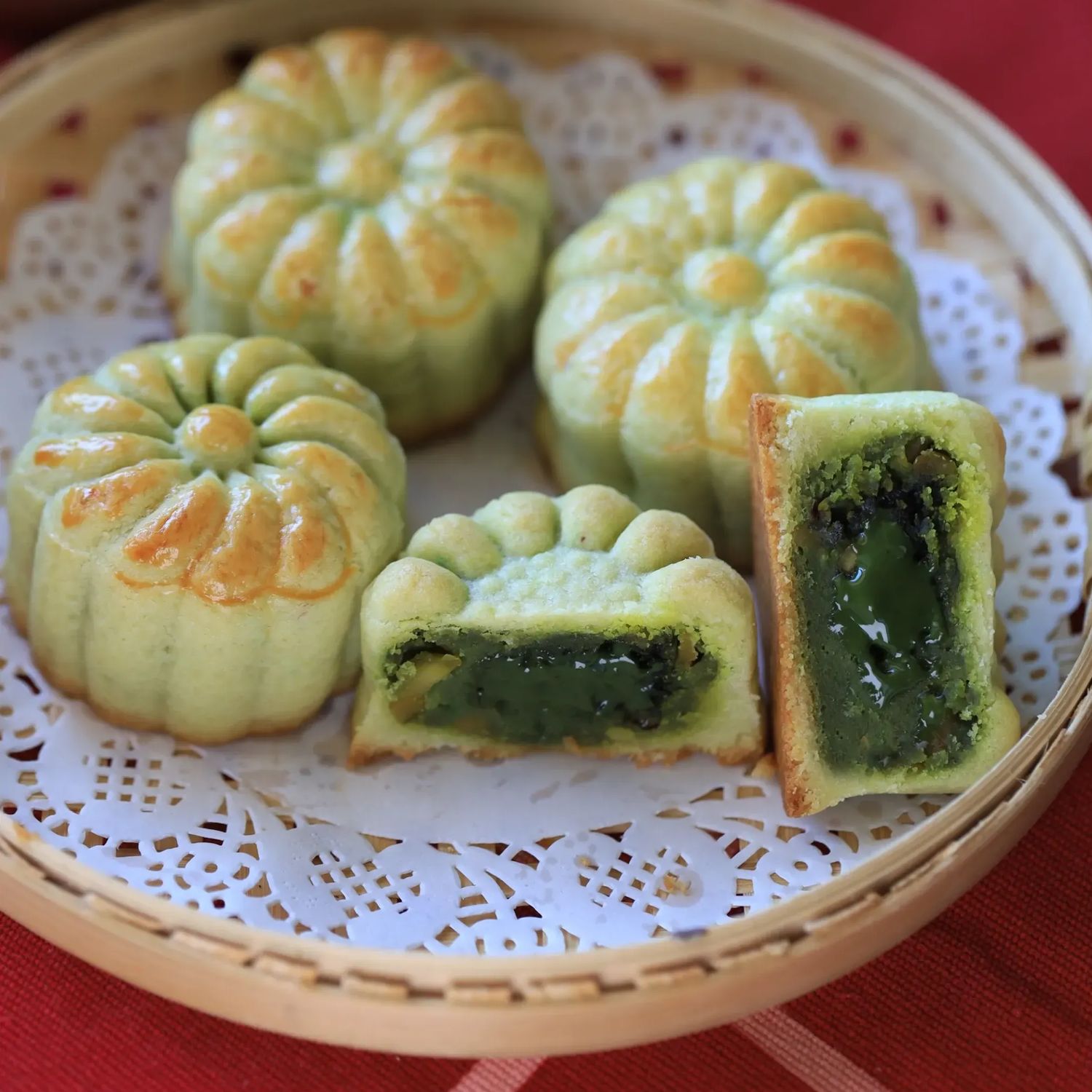脆皮開心果軟心月餅