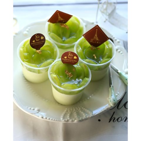 蜜瓜青提慕絲杯