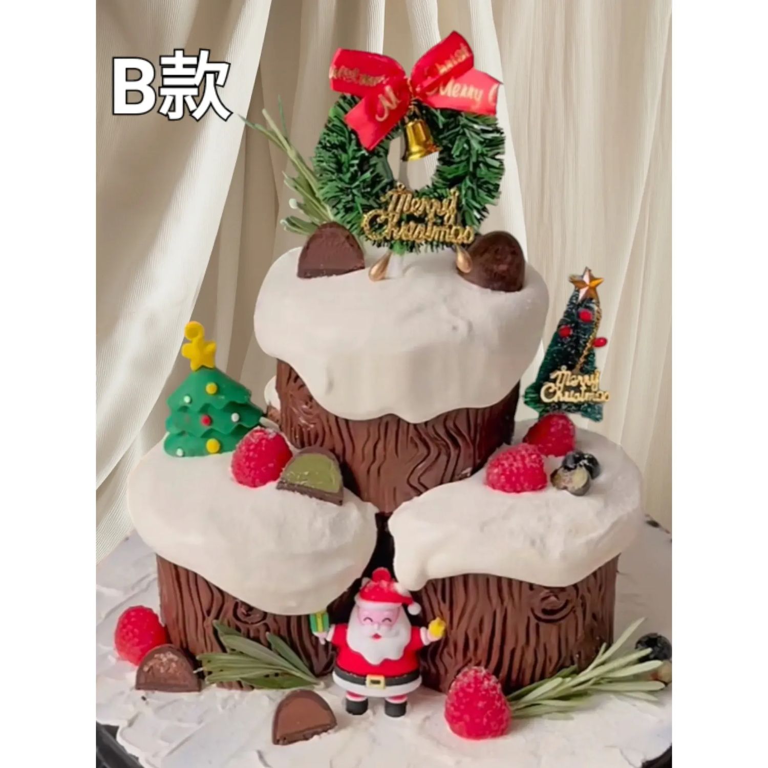 聖誕樹頭蛋糕(可選A/B款)