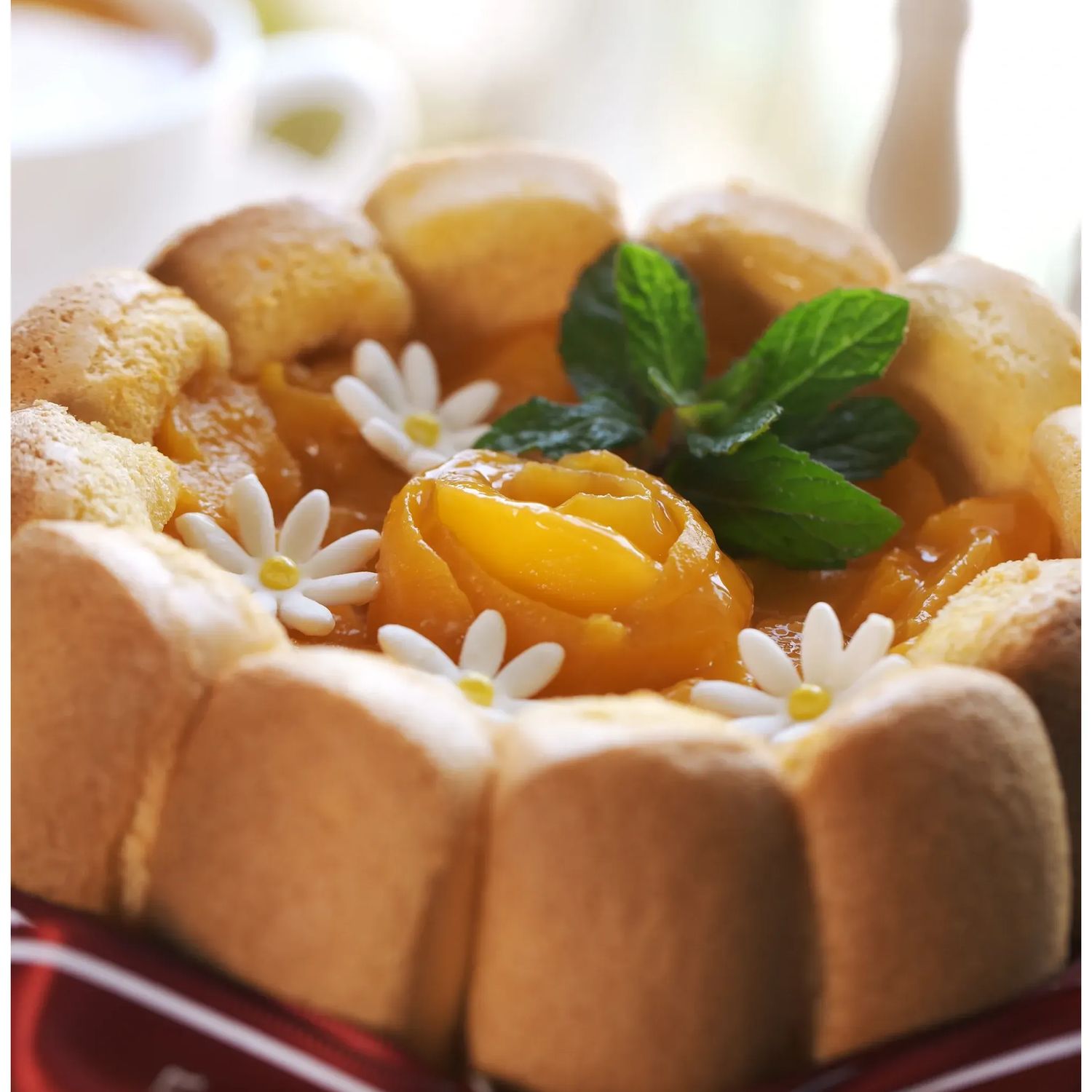 芒果夏洛特蛋糕