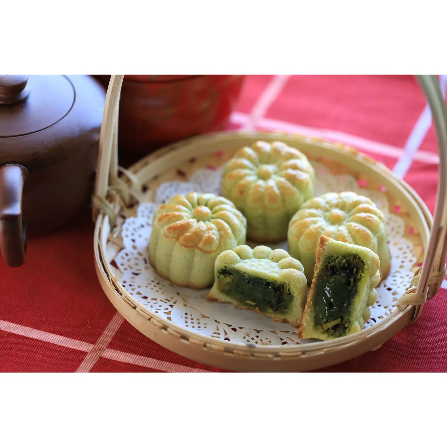 脆皮開心果月餅