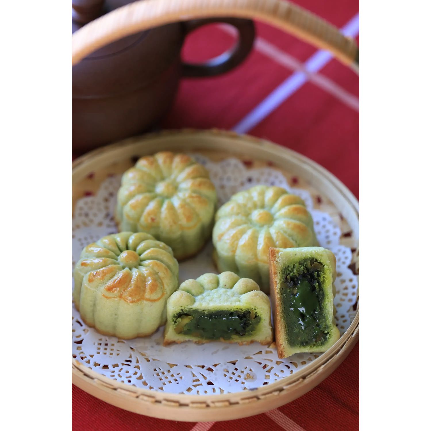脆皮開心果月餅