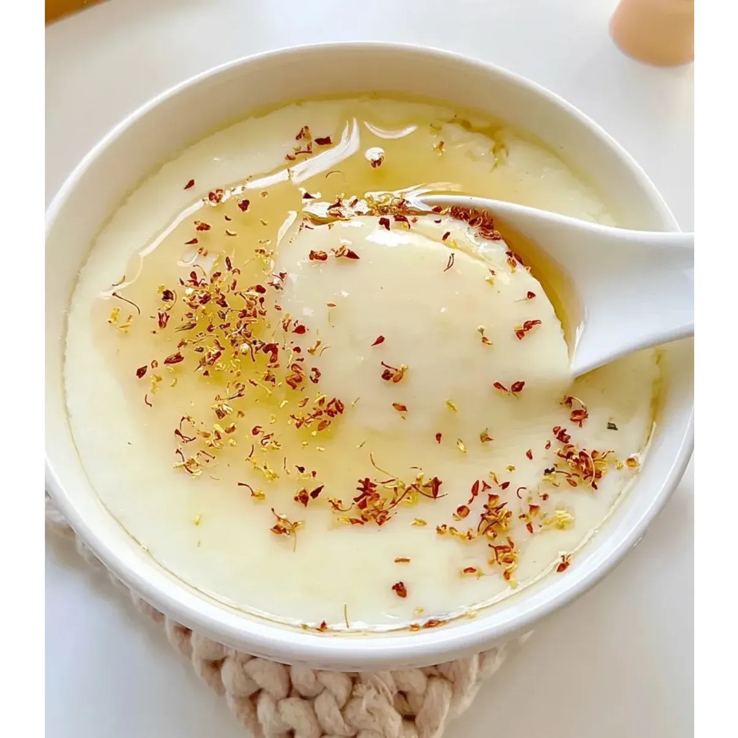 桂花杏仁豆腐花