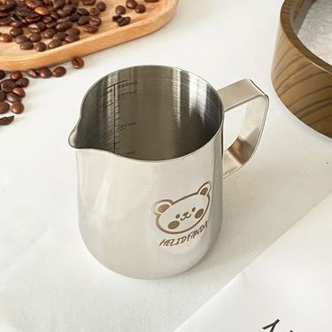 小熊不锈鋼拉花杯(350ml)