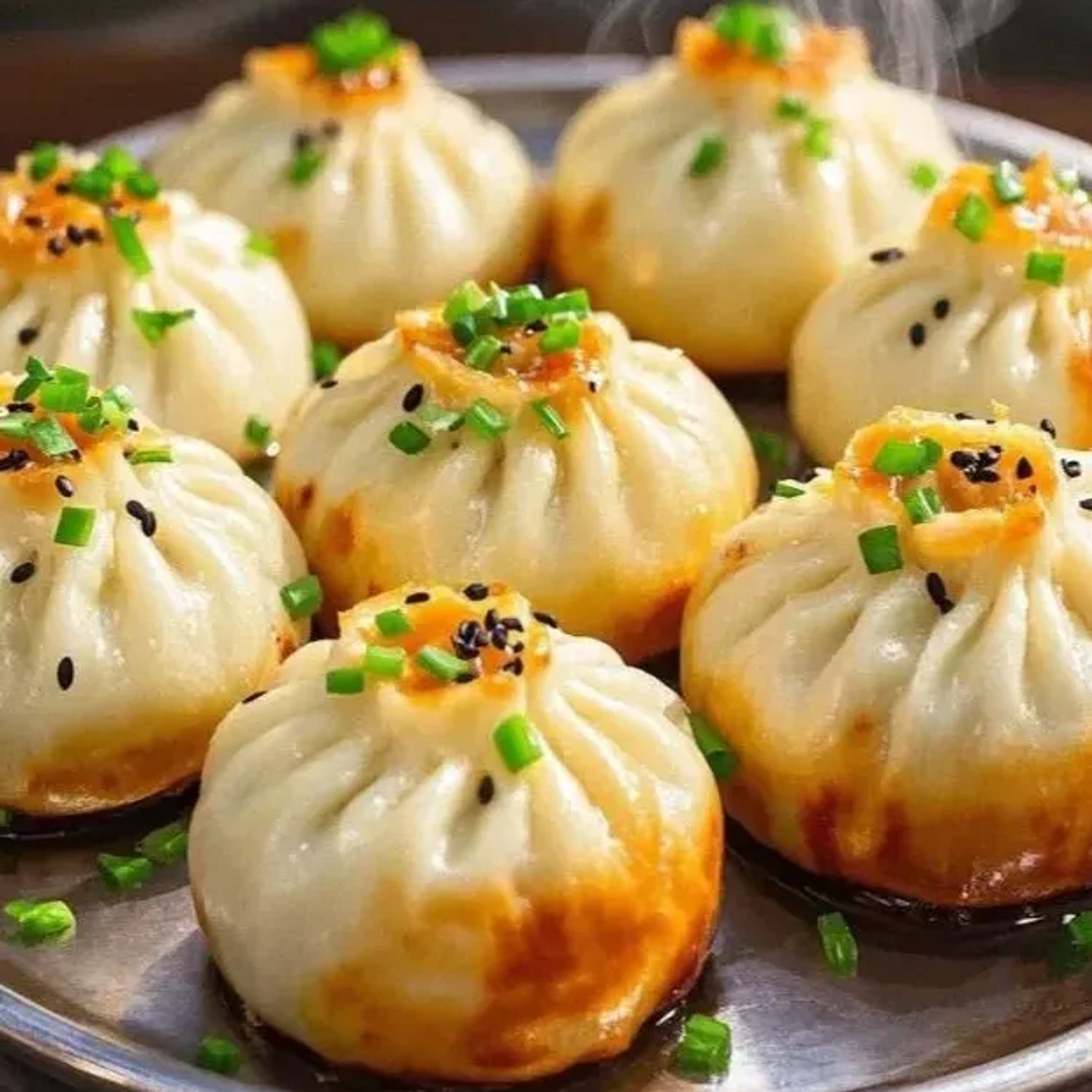 上海菜肉生煎包(12個)