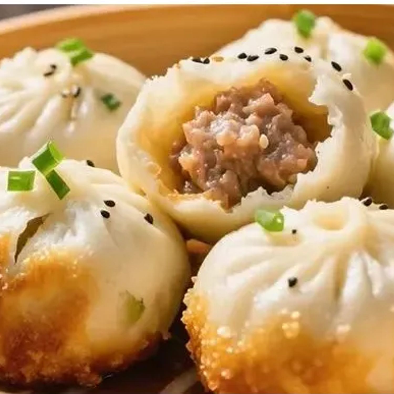 上海菜肉生煎包(12個)