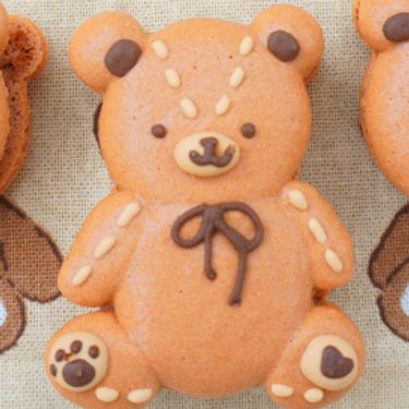 手工Teddy Bear MACARON (不甜膩配方) (15隻起可訂)