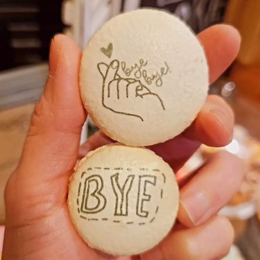 獨家不甜膩配方macaron (可自訂文字/LOGO) (20件起可訂)