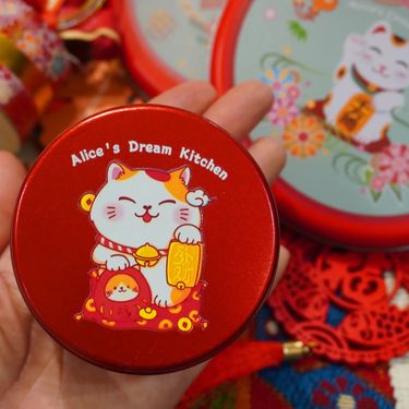 掌上手工製作新年曲奇禮盒 (圓罐)🎁