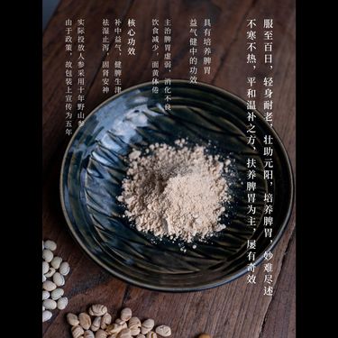 人參八珍粉 — 長白山十年白參・七味非遺三蒸三曬・健脾祛濕・益氣建中元氣