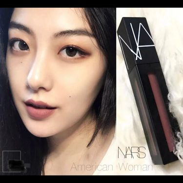 NARS POWERMATTE LIP PIGMENT #AMERICAN WOMEN  啞緻水彩唇釉 2ml 試用裝  #豆沙色