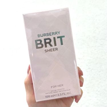 Burberry Brit Sheer紅粉戀歌女士淡香水 100ML
