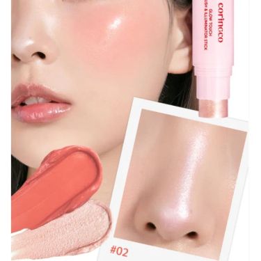 CORINGCO GLOW TOUCH胭脂高光鏡面兩用棒