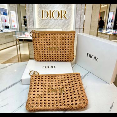 【Dior Beauty 2026 Summer VIP Gift｜草編化妝包/Clutch・夏日限定登場】