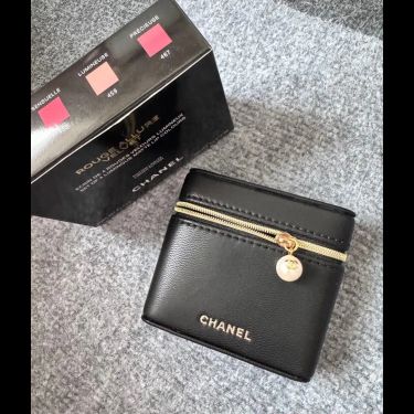 Chanel 限定珍珠唇膏包/化妝包 （套裝拆出，不包唇膏）