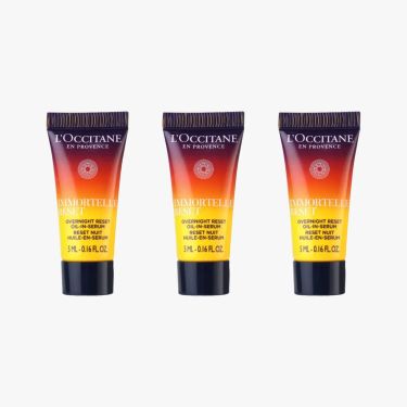 L'occitane 蠟菊煥活雙效精華（又稱星光瓶） 5ml x3=15ml