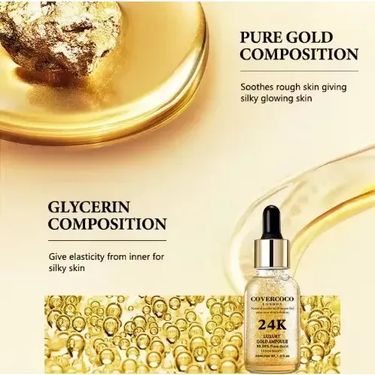 A5127  美國COVERCOCO 24K黃金精華液30ML