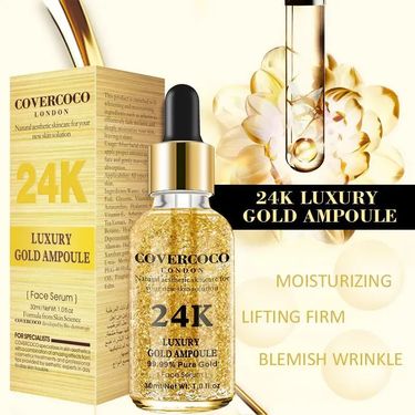 A5127  美國COVERCOCO 24K黃金精華液30ML
