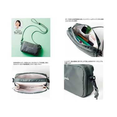 A5694 日本雜誌附贈Snow Peak Wallet Shoulder Bag
