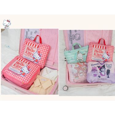 旅行必備 Sanrio「可壓縮衣物收納包」