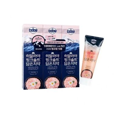 W347.021  韓國LG 喜馬拉雅山粉紅鹽牙膏 100g x 3支