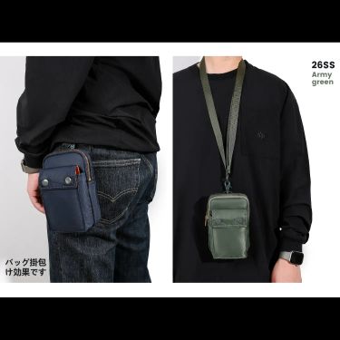 WS2539 日系26SS Tanker Portable Bag 多功能隨身掛包