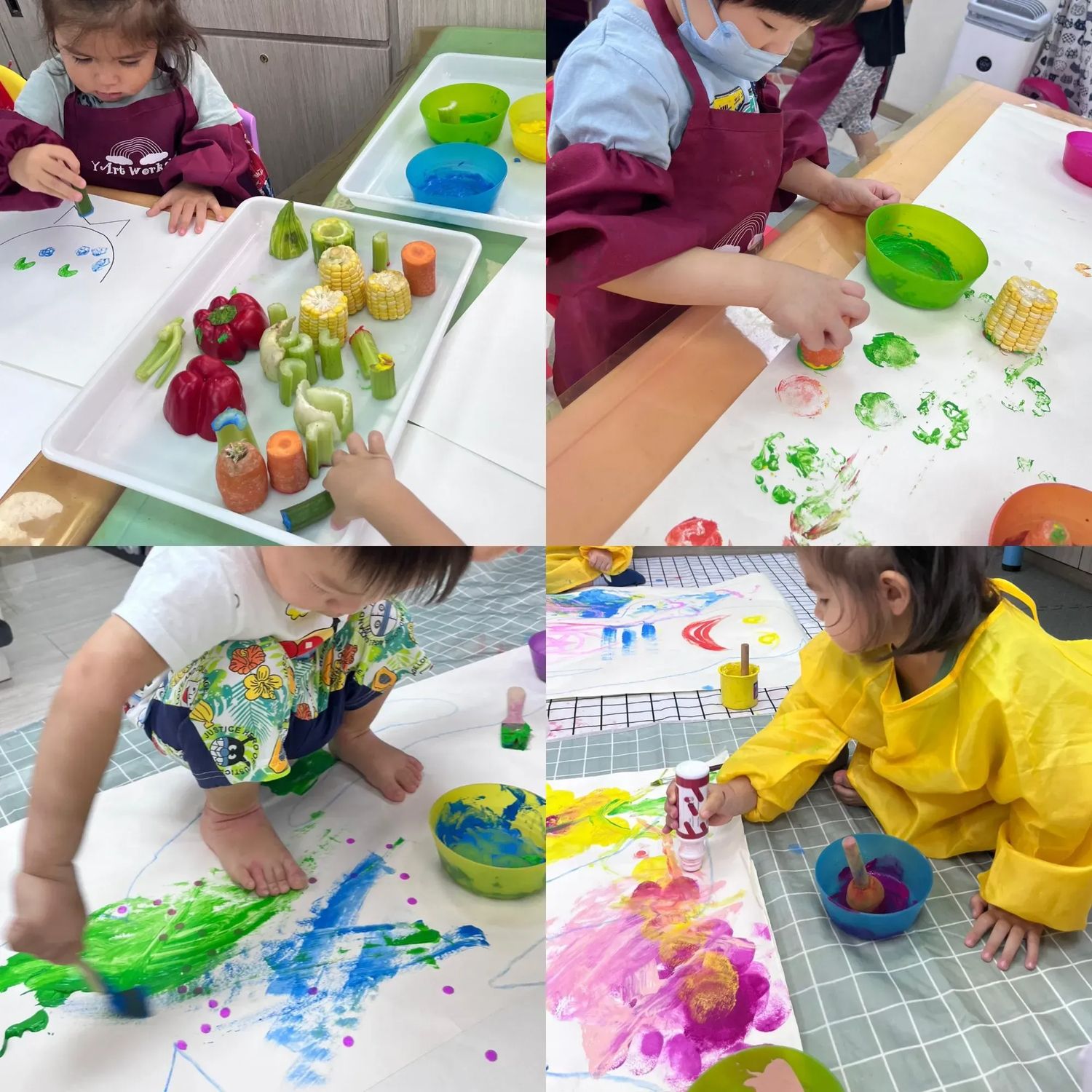 故事塗鴉班 Story Messy Painting Class