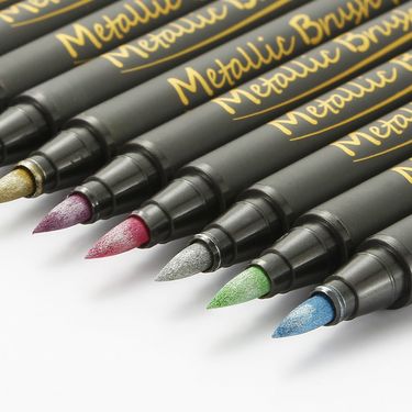 10色型格金屬MARKER (1盒10色)