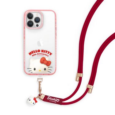 💗GARMMA x  Hello Kitty 50周年 手機防丟掛繩/手機扣環背帶💗