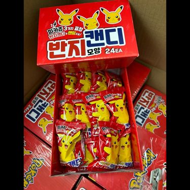 🇰🇷韓國直送💛比卡超造型戒指糖 24粒/盒💛