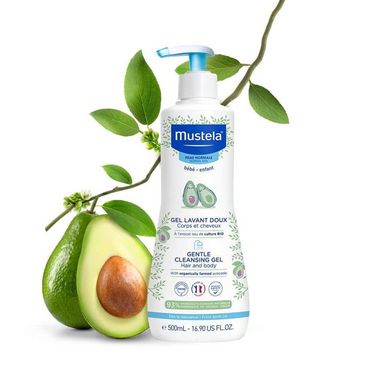 法國製造 Mustela 皇牌 2合1 髮膚沐浴啫喱 500ml