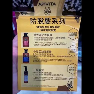 Apivita艾蜜塔防脫洗髮水500ml（男士／女士）