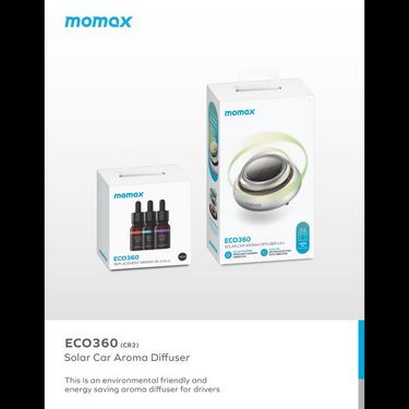 Momax Eco360 太陽能汽車香薰機