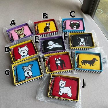 美國Marc Tetro萌狗🐶系列 短銀包👛