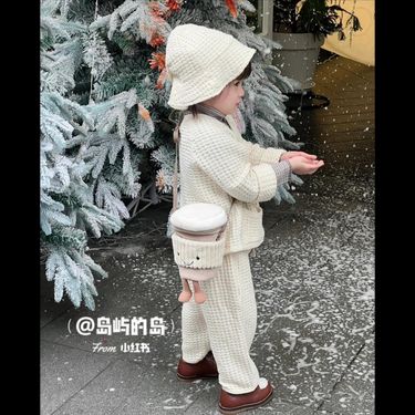 英國 Jellycat 奶茶咖啡斜背包🧋