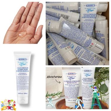 Kiehl's Clean Strength Alcohol-Based Purifying Hand Gel 120ml 殺菌➕護膚 精油保濕酒精潔手液 120ml (2支/套