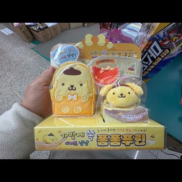 韓國直送🇰🇷Sanrio 迷你背囊錢包+ 發聲迷你毛公仔