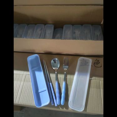 不銹鋼竹節款環保餐具盒套