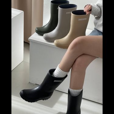 韓國製 2024最新款✨CHU CHU’s  Rainboots防水防滑水靴(中筒)