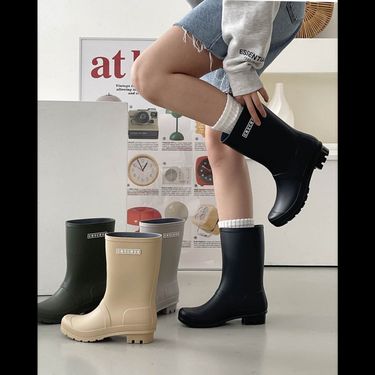 韓國製 2024最新款✨CHU CHU’s  Rainboots防水防滑水靴(中筒)