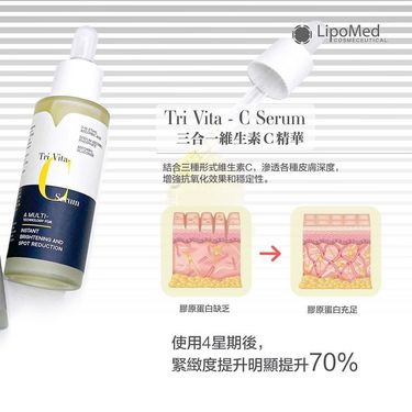 美容展 2024 -  Lipomed Cosmeceutical  三合一維生素C精華 30ML