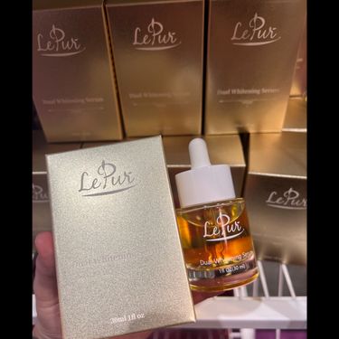 LE PUR雙重美白精華油30ML