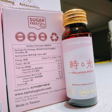 台灣Alphahygienic 時光膠原蛋白飲+