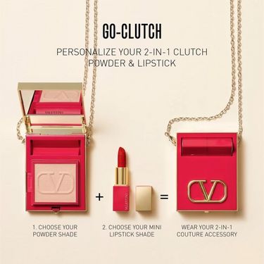 Valentino GO-CLUTCH高訂隨行彩妝鏡盒